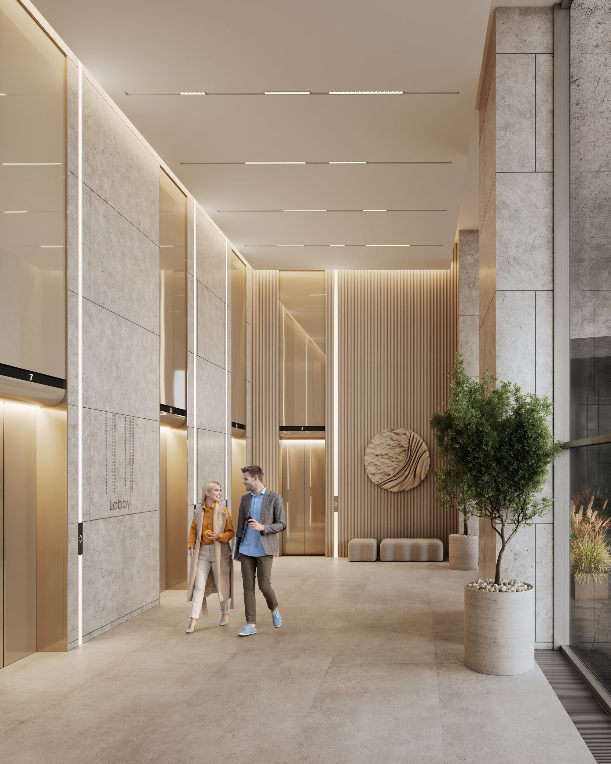 Лифтовая зона 