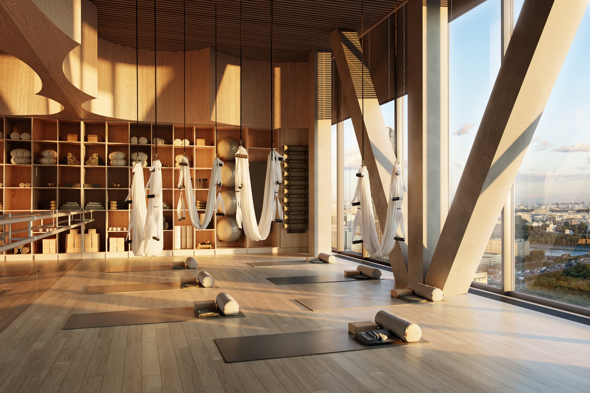 Зал для йоги 